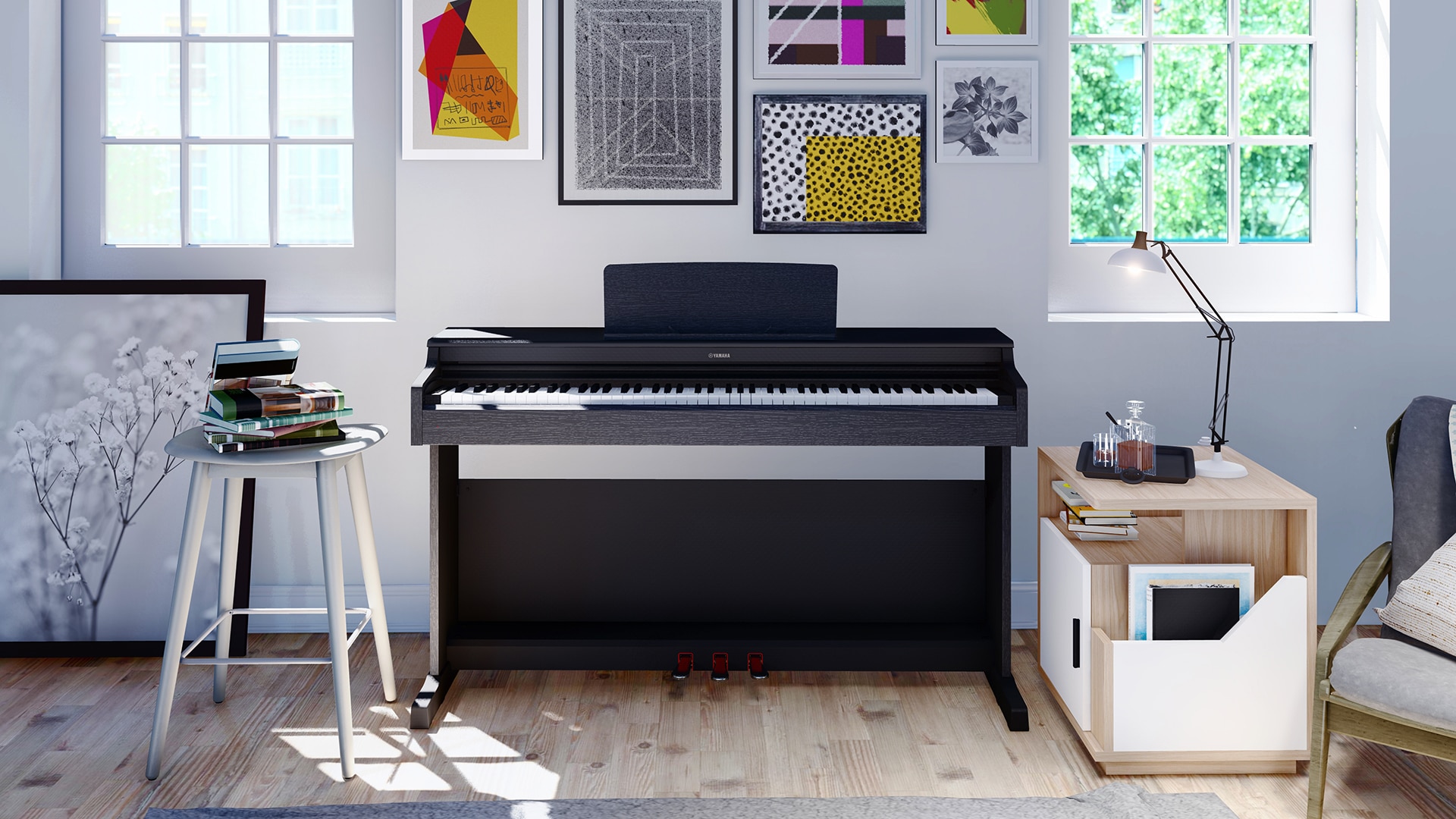 yamaha digital piano arius ydp 164