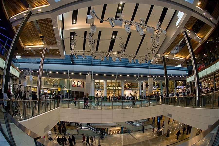 Westfield London tops list of UK shopping centres