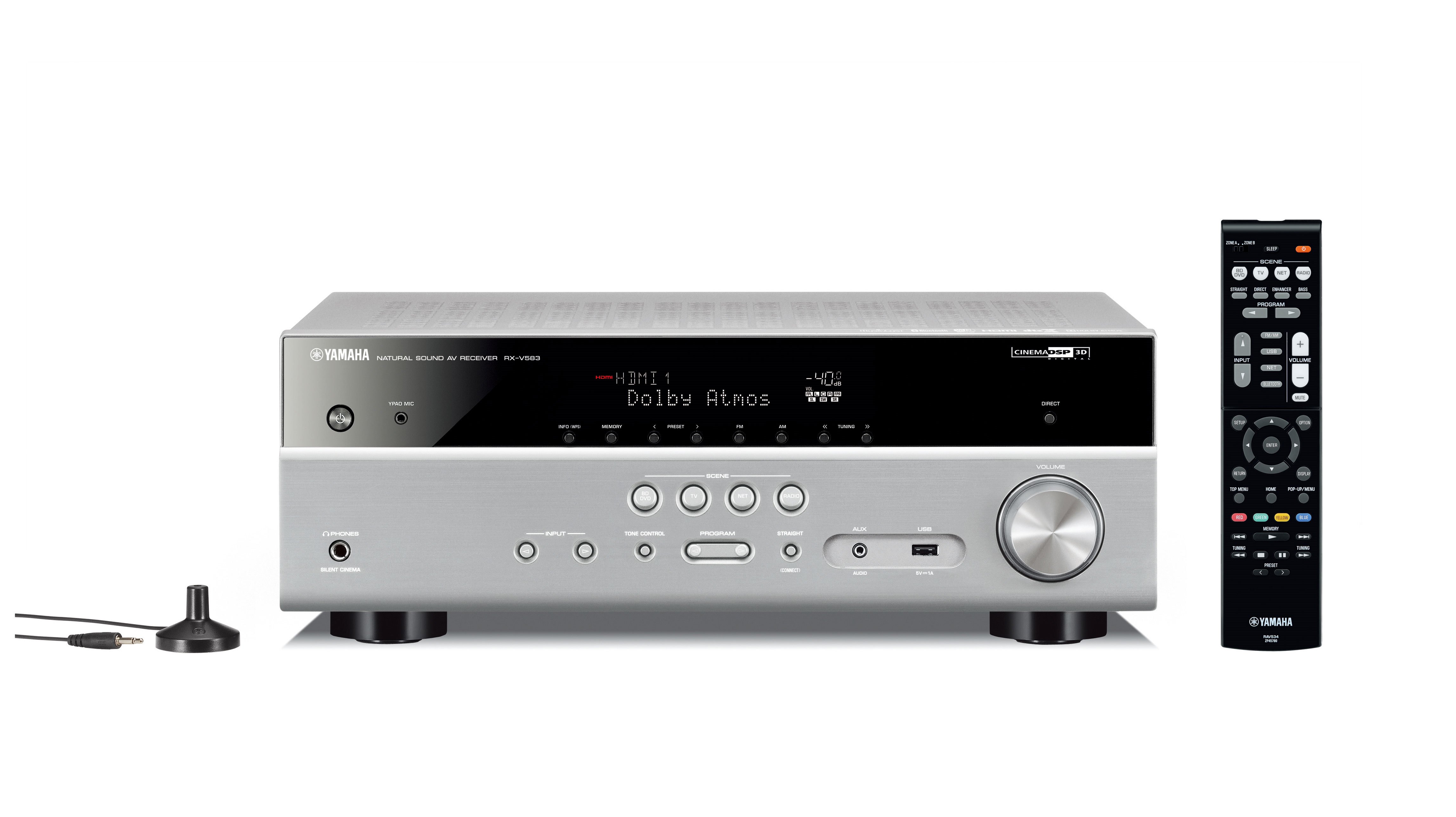 RX-V583 - Overview - AV Receivers - Audio  Visual - Products - Yamaha -  Africa / Asia / CIS / Latin America / Middle East / Oceania
