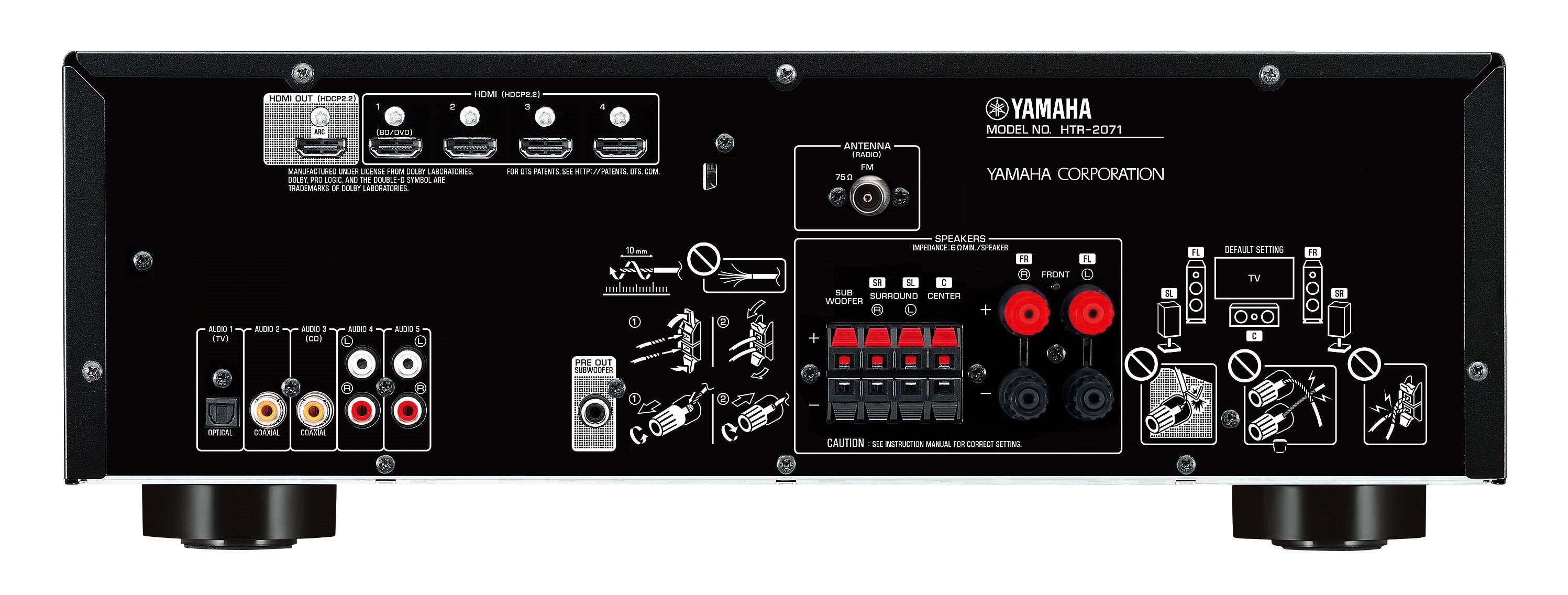 Audio Oceania / YHT-1840 Asia / - Theater CIS / Visual - / America East Africa Home & Latin Systems Middle - / - Yamaha Products - - Overview