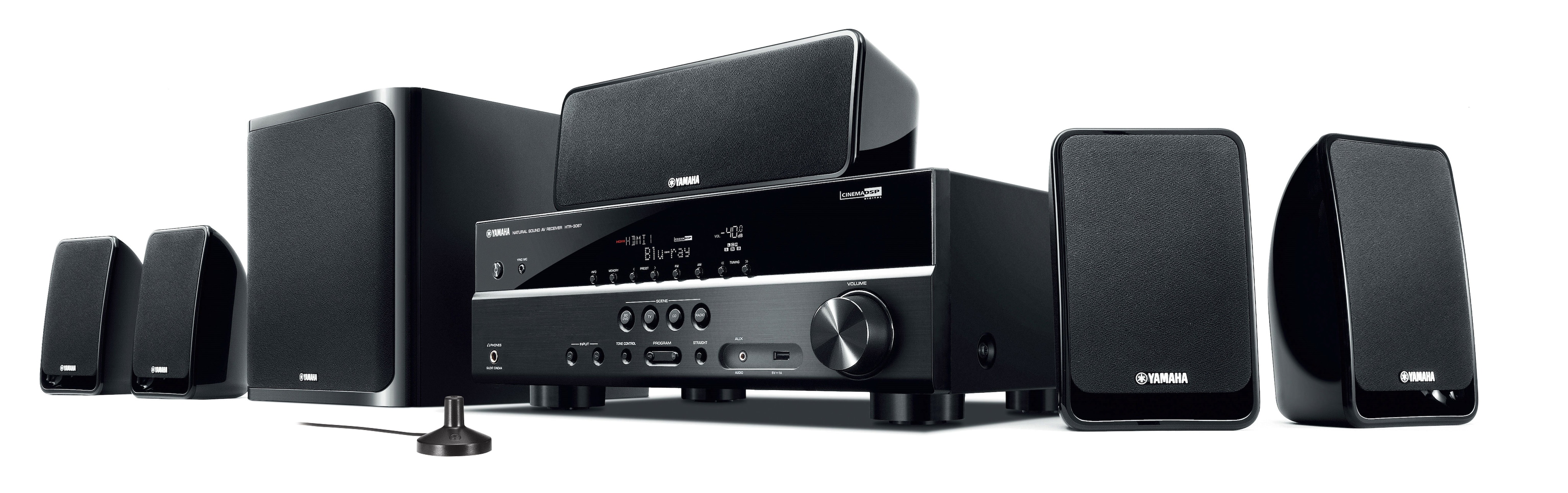 Yamaha 5.1 channel hot sale home theatre package