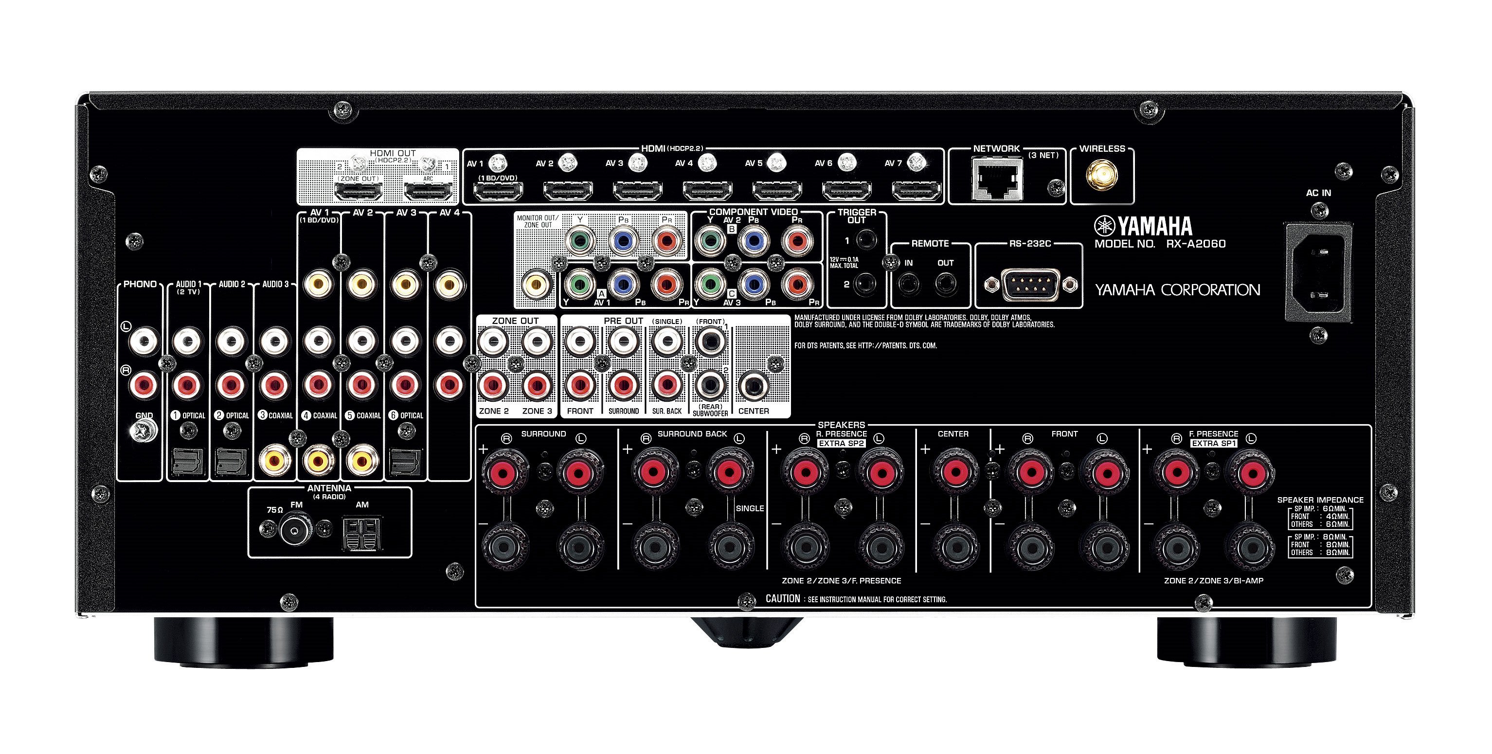 RX-A2060 - Overview - AV Receivers - Audio & Visual - Products 