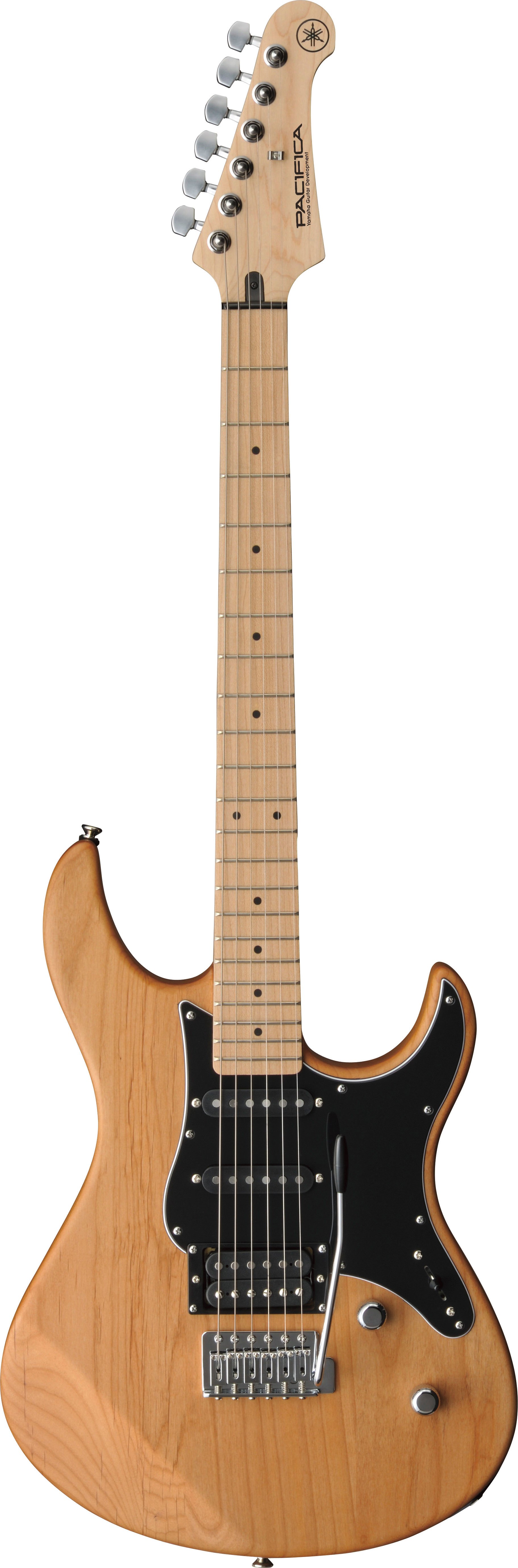 yamaha pacifica 120h yellow natural satin