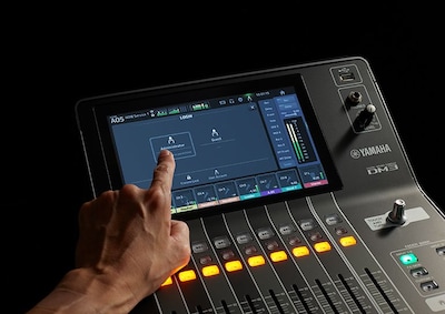 Consola de mezclas digital Yamaha DM3: configuración óptima para el usuario