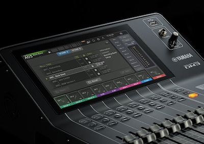 Yamaha Digital Mixing Console DM3: preajustes de escena para sus aplicaciones