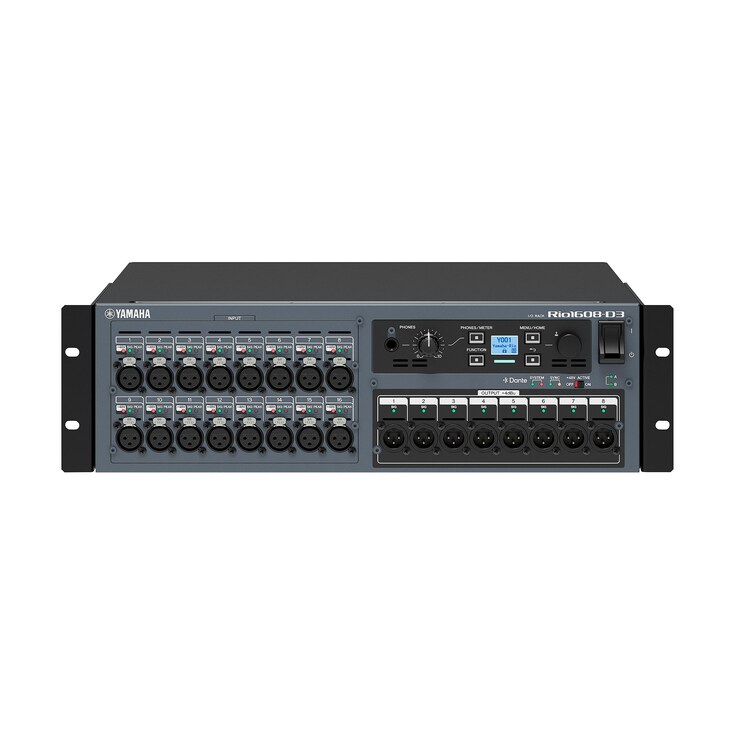 Yamaha I/O Rack: Rio1608-D3