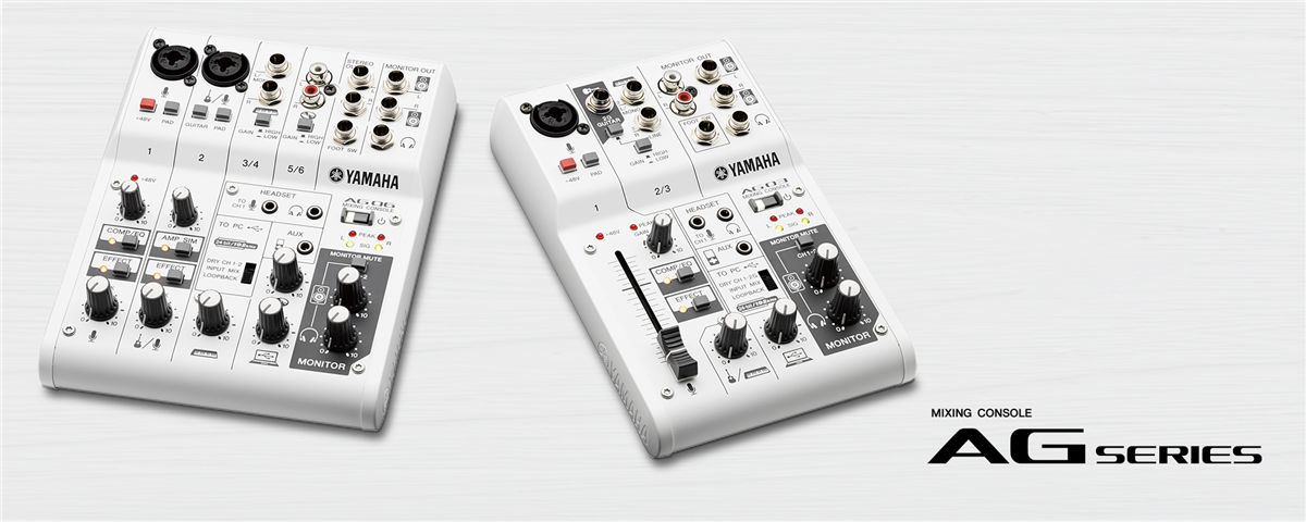 AG Series - Desktop Audio - AG Series - Interfaces - Synthesizers 