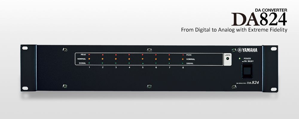 DA824 - Overview - Interfaces - Professional Audio - Products 