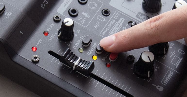Yamaha AG03MK2: efectos DSP de latencia cero para dar forma a tu sonido como un profesional