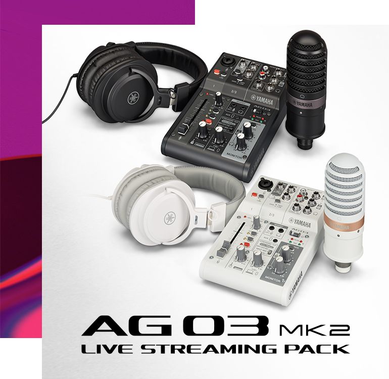 AG03MK2 LSPK - Overview - AG Series - Live Streaming / Gaming 