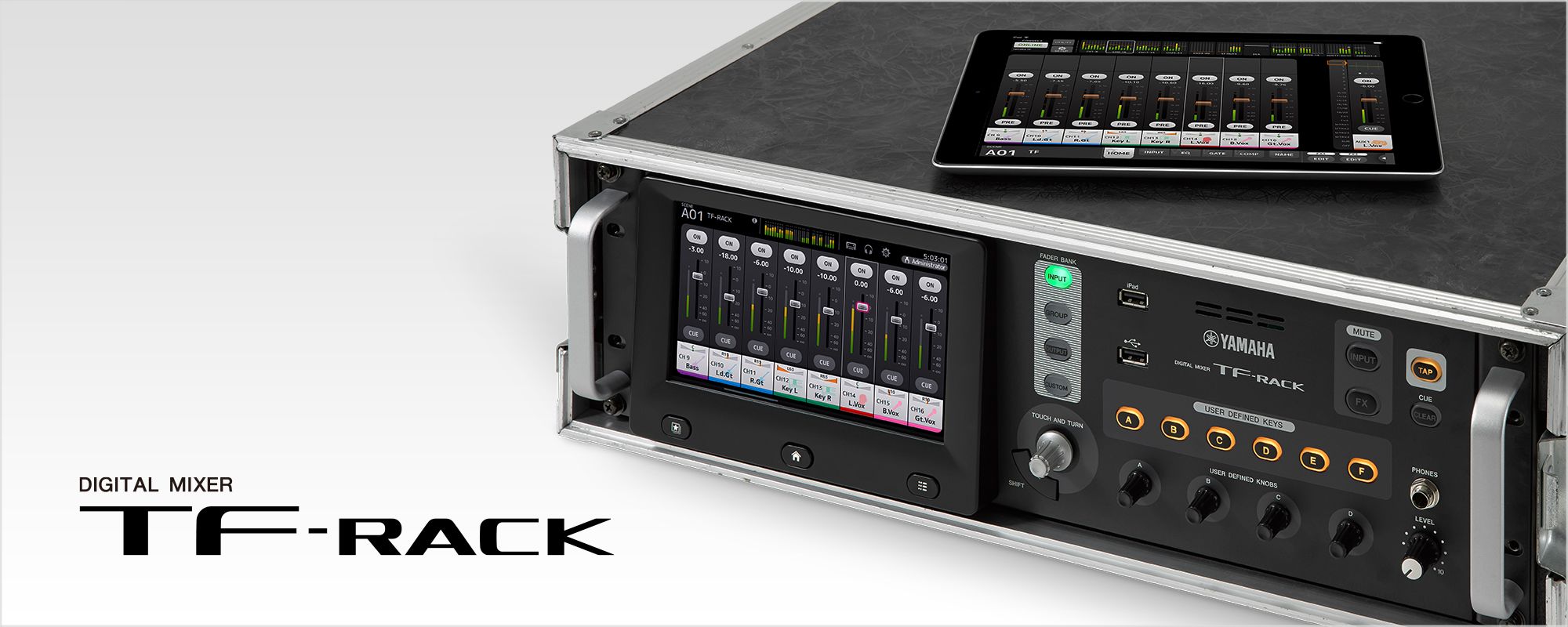 TF-RACK - Overview - Mixers - Professional Audio - Products 