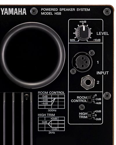 Yamaha hs8 room cheap control settings