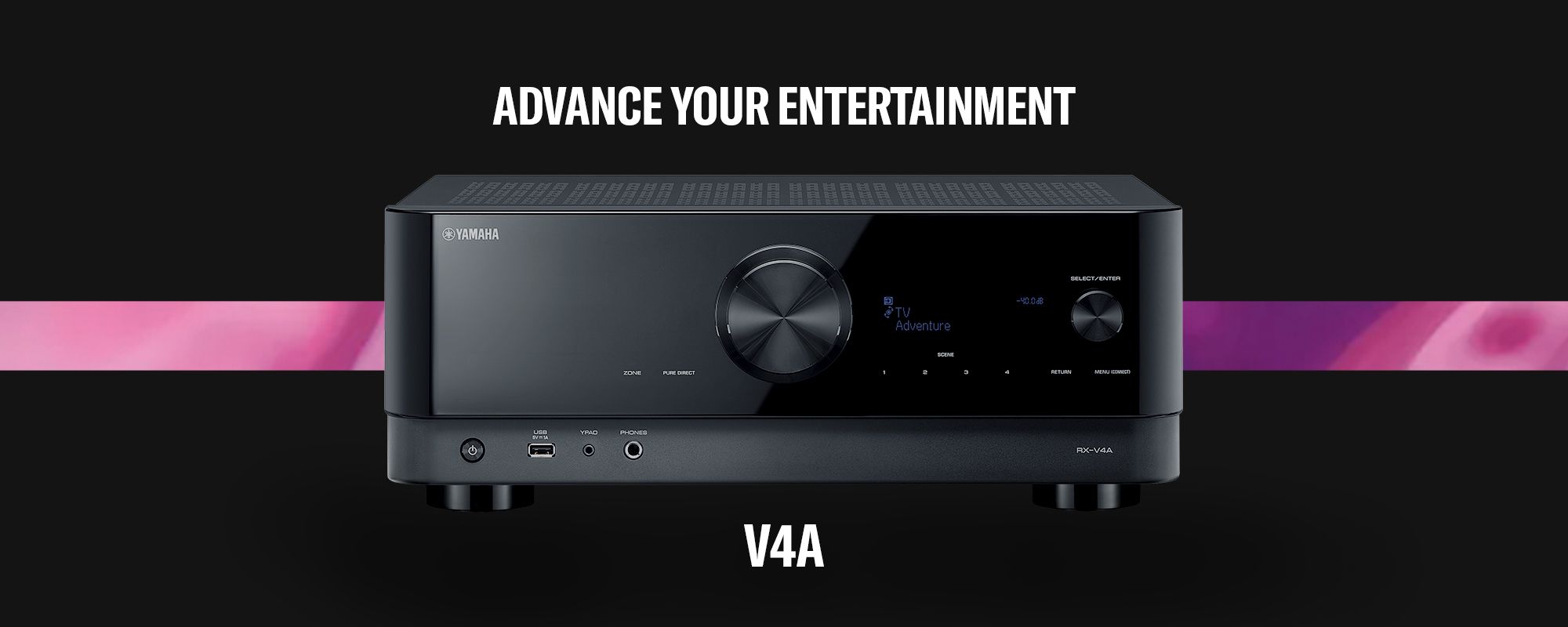 RX-V4A - Overview - AV Receivers - Audio & Visual - Products 