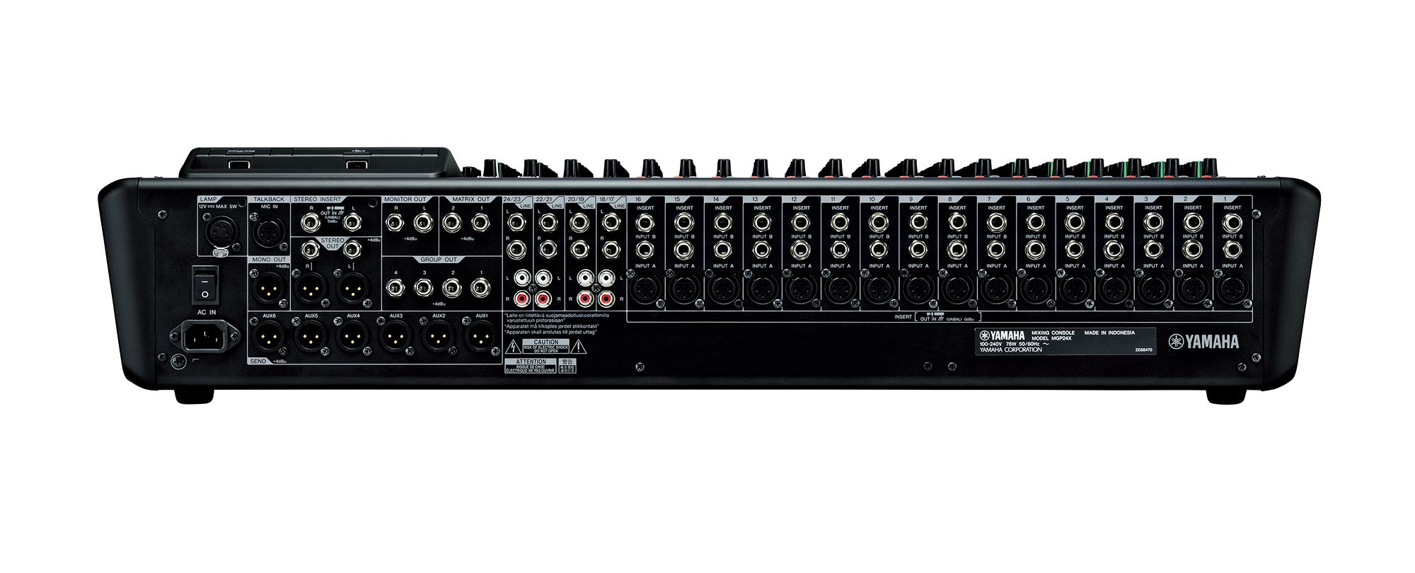 MGP Series - Overview - Mixers - Professional Audio - Products 