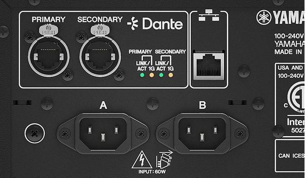 Yamaha R Series (AD/DA): 3rd-generation "Dual Redundant Power Supplies and Improved, Quiet Operation"