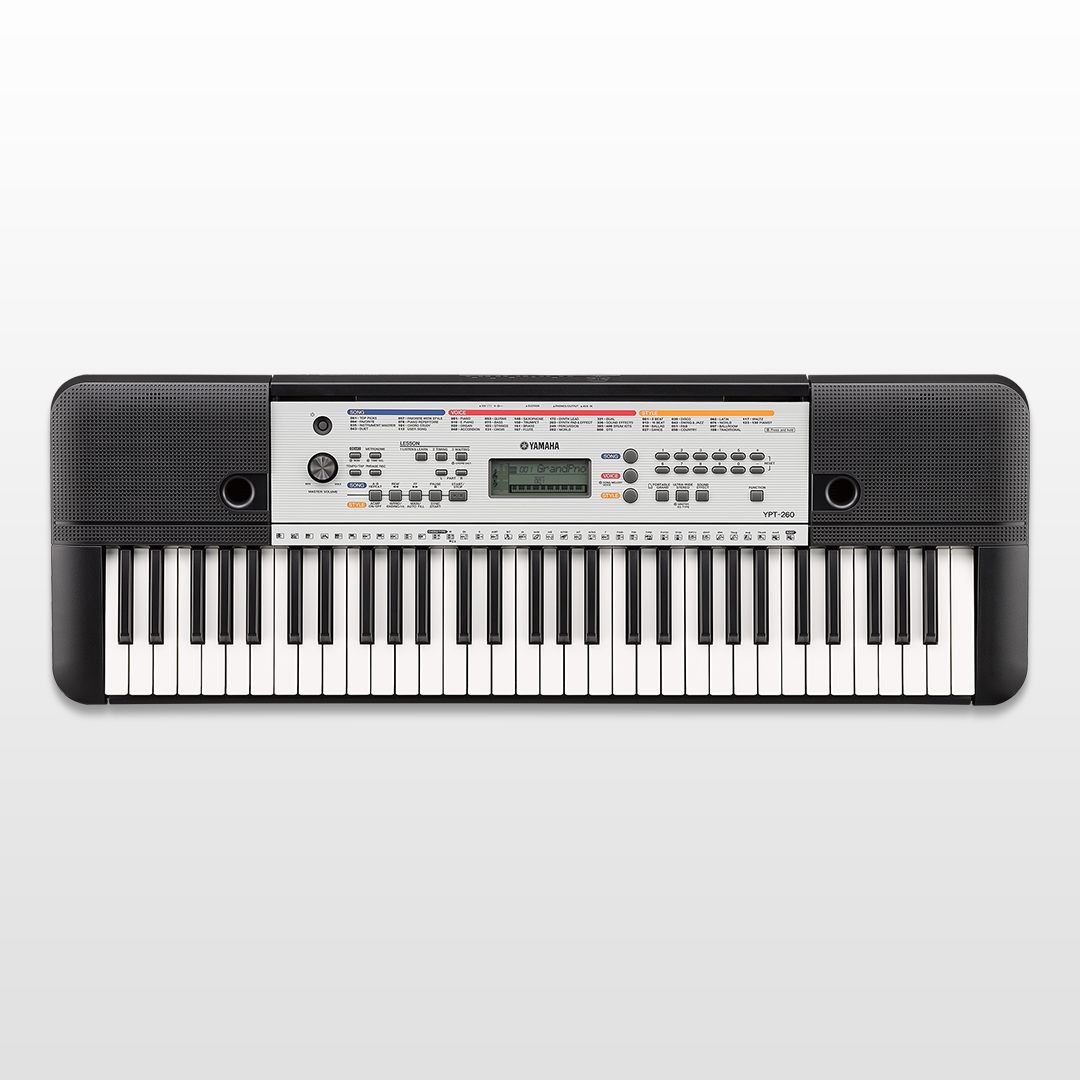 step on musical keyboard